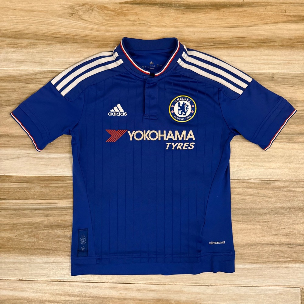 Adidas Chelsea FC 2015-16 Home Jersey Youth Medium Pulisic 22 S11681 Blue